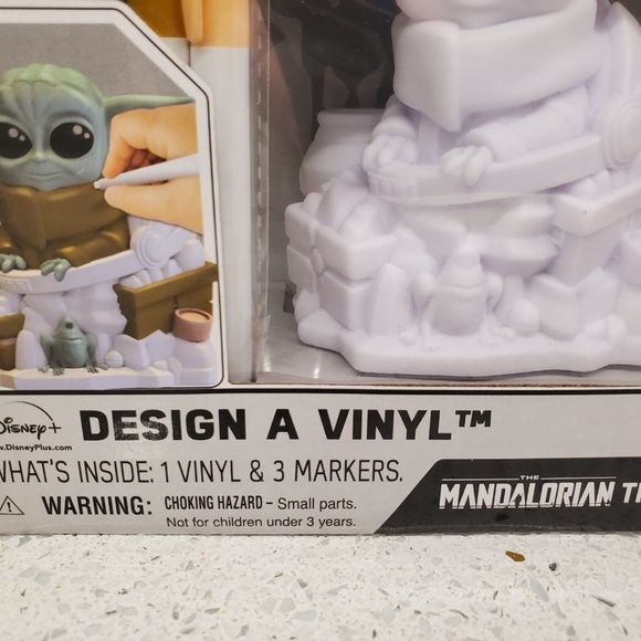 Star Wars Mandalorian The Child Baby Yoda Design a Vinyl Arts and Crafts - Picture 3 of 6